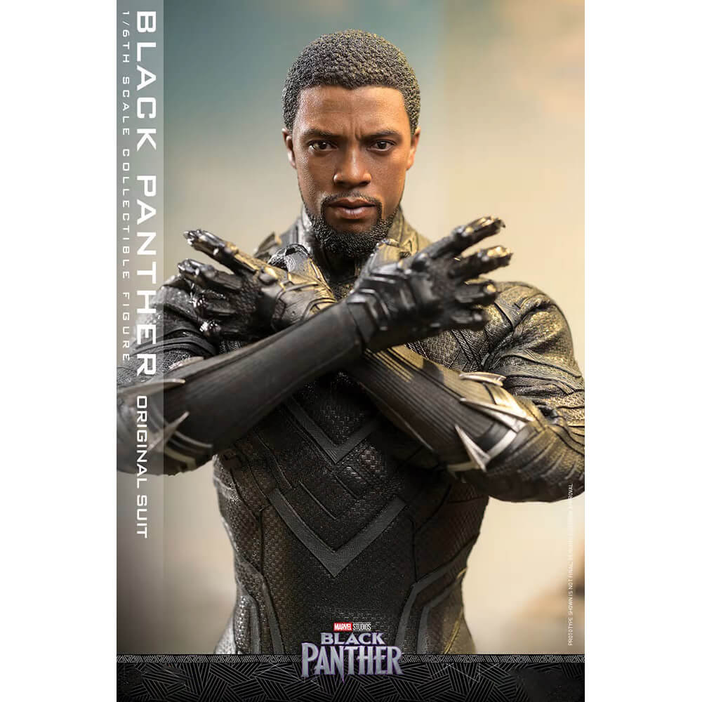 Hot Toys Marvel Black Panther (Original Suit) 1:6 Scale Collectible Figure