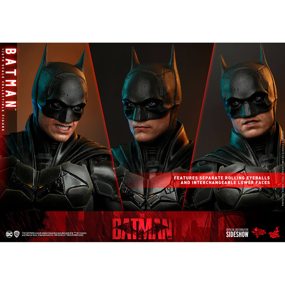 Figurine articulée Hot toys The Batman figurine Movie Masterpiece 1/6 Batman  w