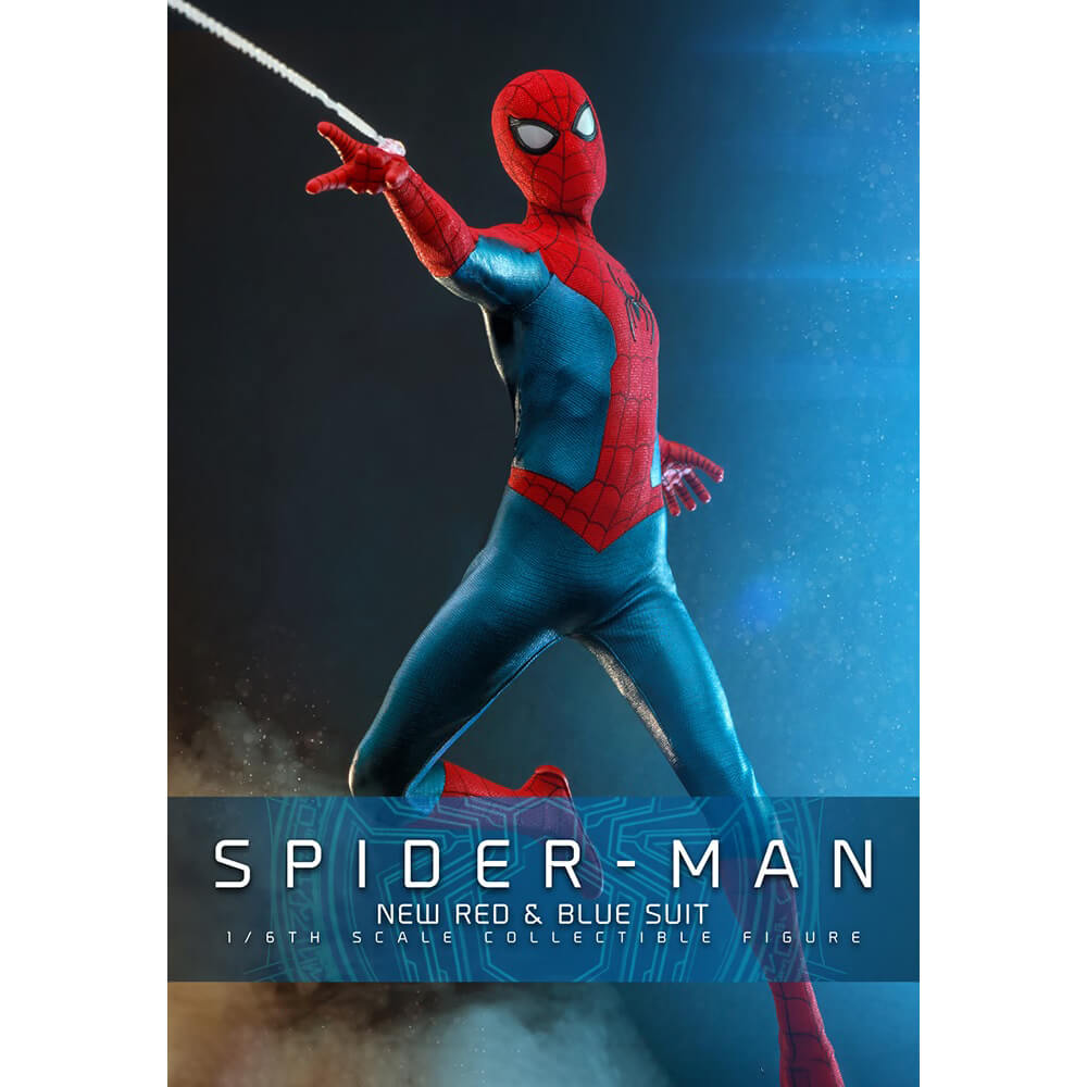 Hot Toys Spider-Man (New Red and Blue Suit) Sixth Scale Figure