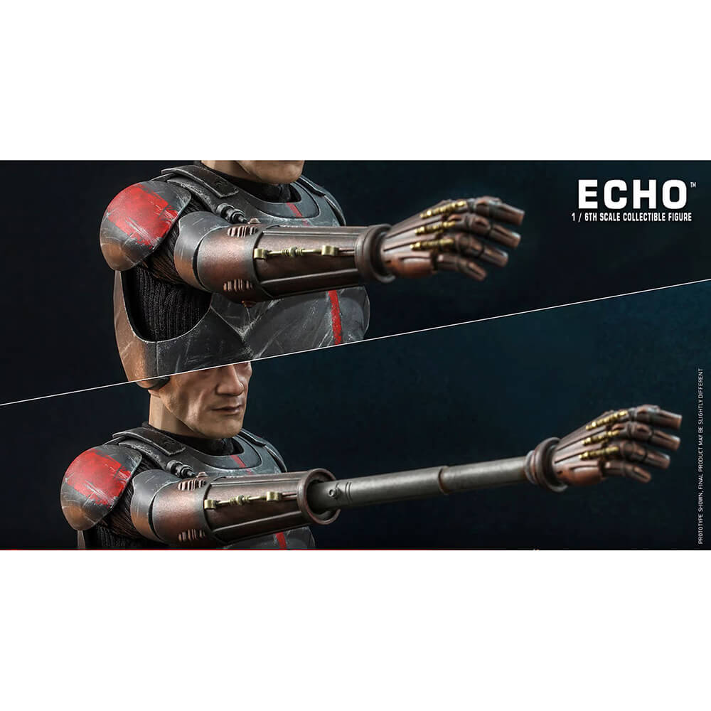 Hot Toys Star Wars The Bad Batch Echo Sixth Scale Collectible Figure