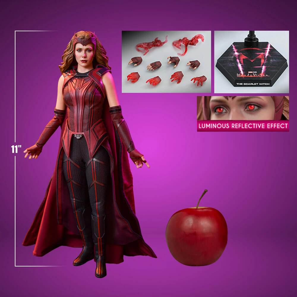 Hot Toys WandaVision The Scarlet Witch TMS036 1/6 Scale – Zapp! Comics