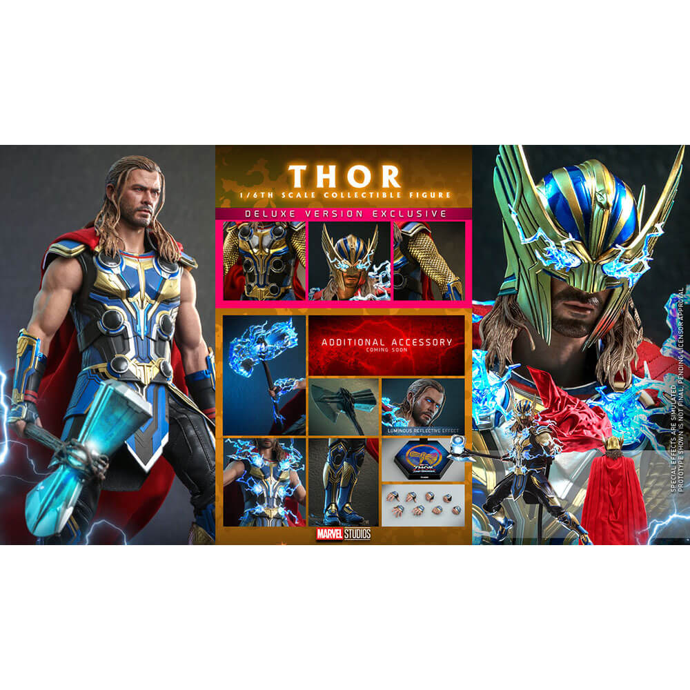 Hot Toys Thor Love & Thunder Thor Deluxe Sixth Scale Figure