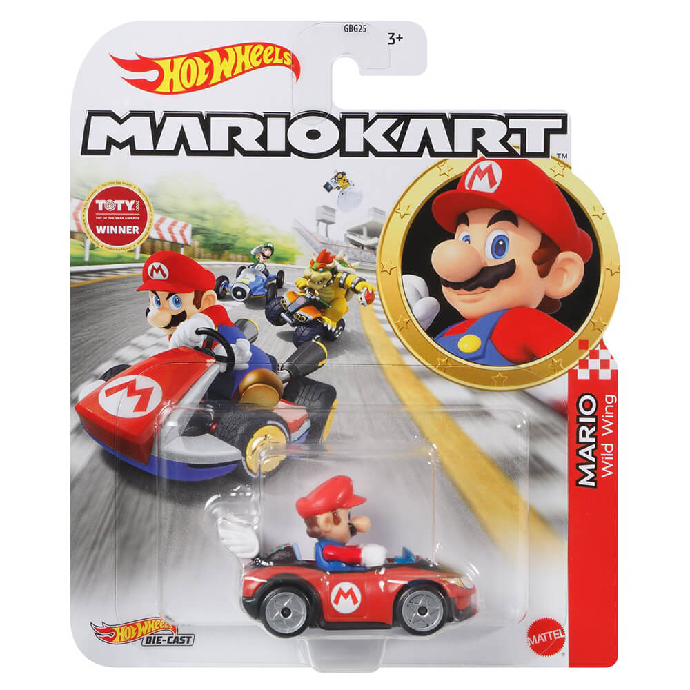 Hot Wheels Mario Kart Mario Wild Wing Kart