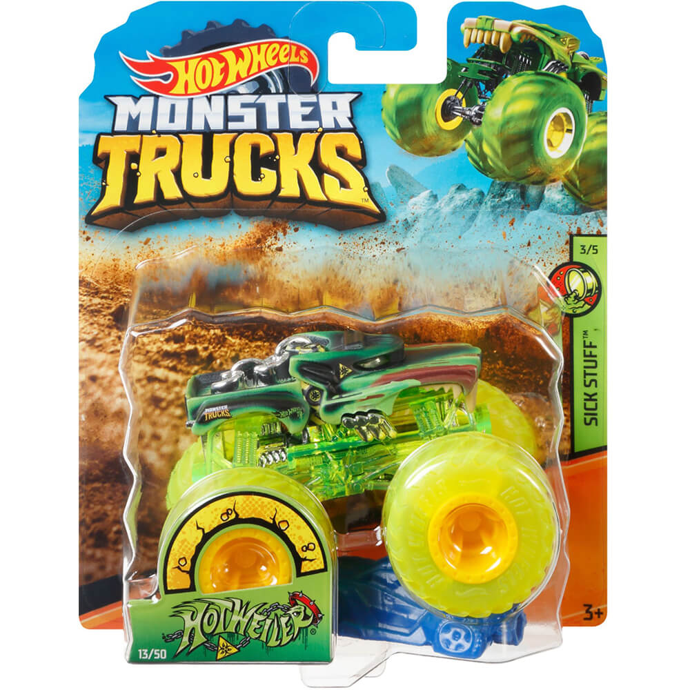 Hot Wheels Monster Trucks 1:64 Scale Collectible Die-Cast (Styles May Vary)