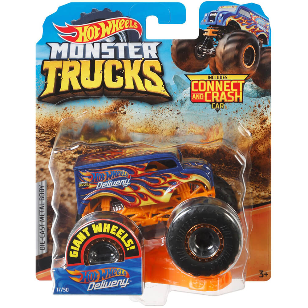 Hot Wheels Monster Trucks 1:64 Scale Collectible Die-Cast (Styles May Vary)