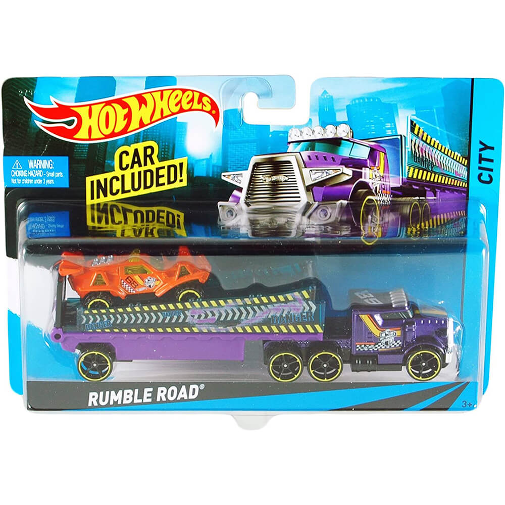 Hot Wheels Super Rigs Rumble Road Vehicle