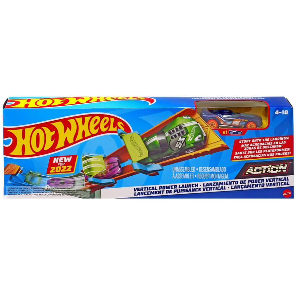 Hot Wheels Vertical Power Launch Classic Stunt Set