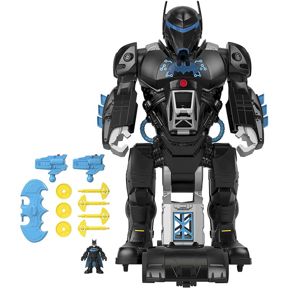 Imaginext DC Super Friends Bat-Tech BatBot Action Figure Set