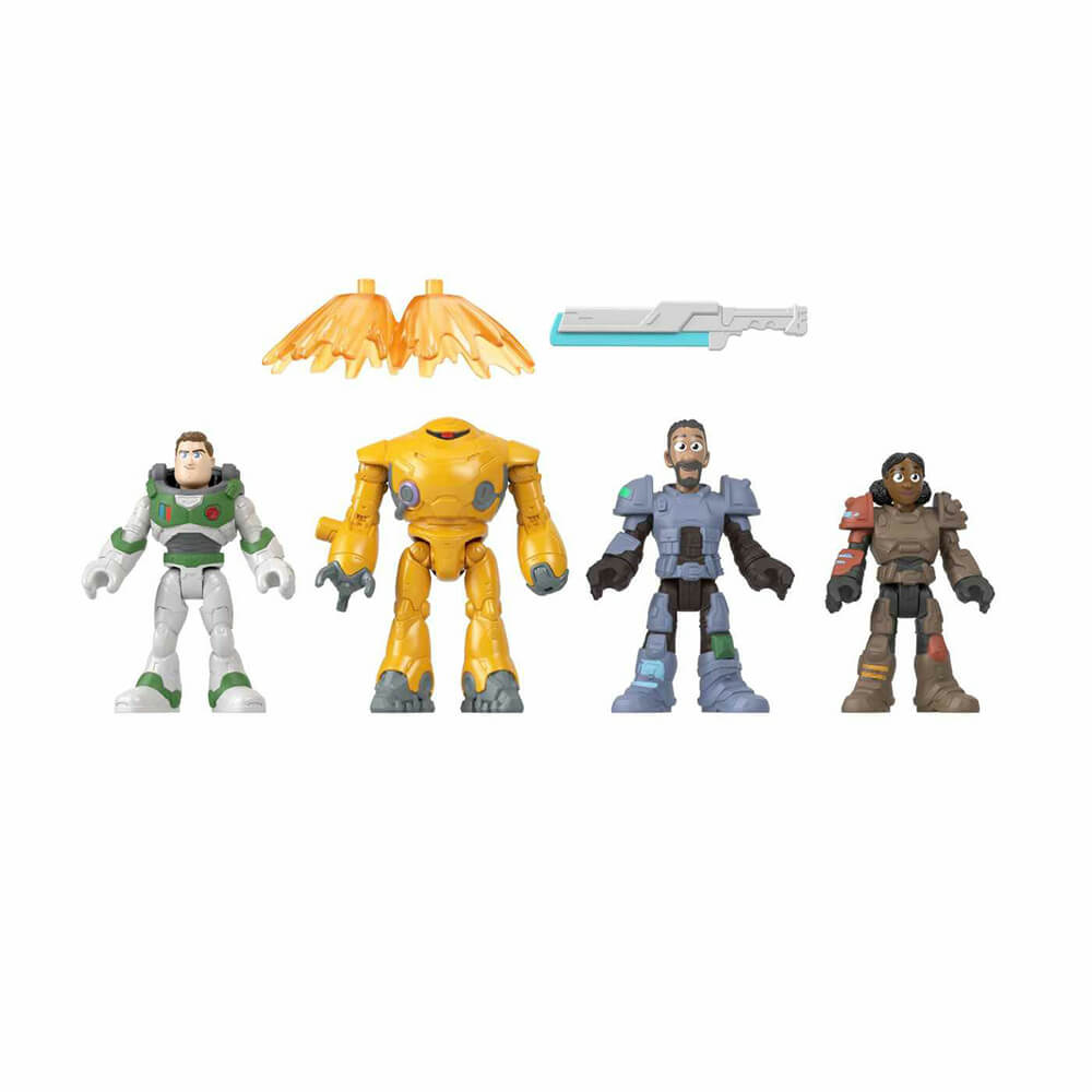 Imaginext Disney Pixar Lightyear Jr. Zap Patrol Figure Multipack