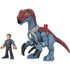 Imaginext Jurassic World Dominion Therizinosaurus & Owen Action Figures