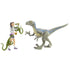 Jurassic World Camp Cretaceous Yaz and Velociraptor "Blue"