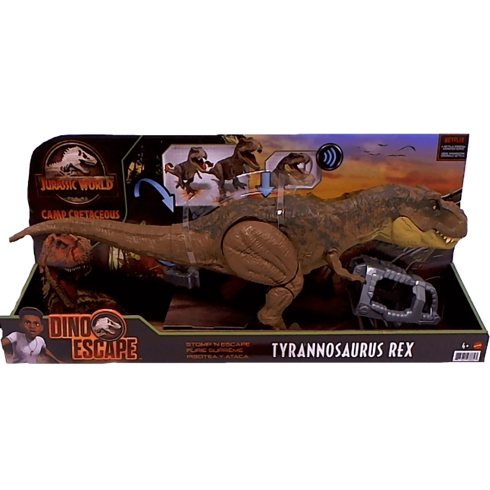 Jurassic World Camp Cretaceous Stomp 'N Escape T-Rex Dinosaur