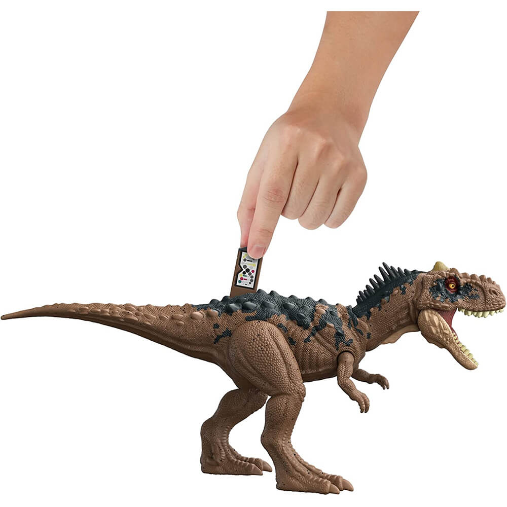 Jurassic World Dominion Roar Strikers Rajasaurus Figure