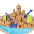 Kinetic Sand Beach Sand Kingdom Playset with 3 lbs of Beach Sand