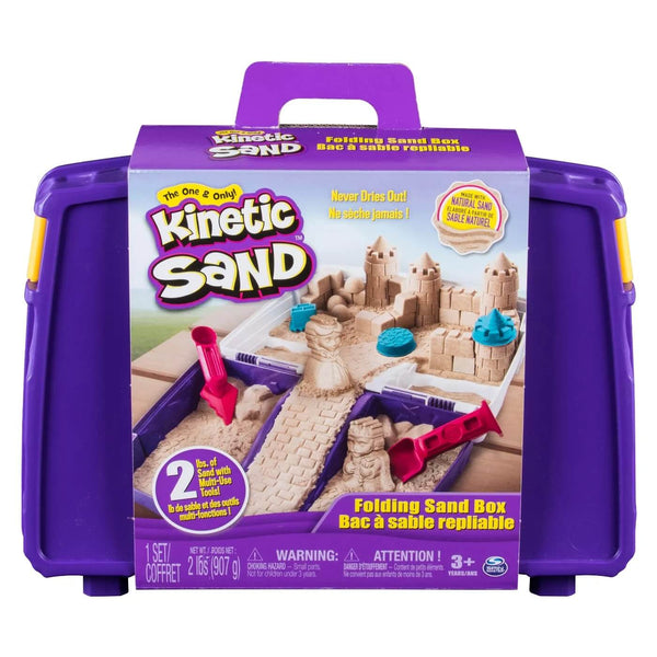 Kinetic Sand 1 lb Purple Sandbox Playset