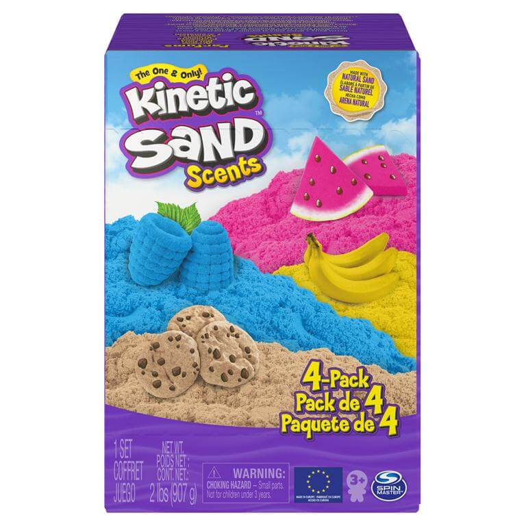 Kinetic Sand Scents 4-Pack 32 oz Box