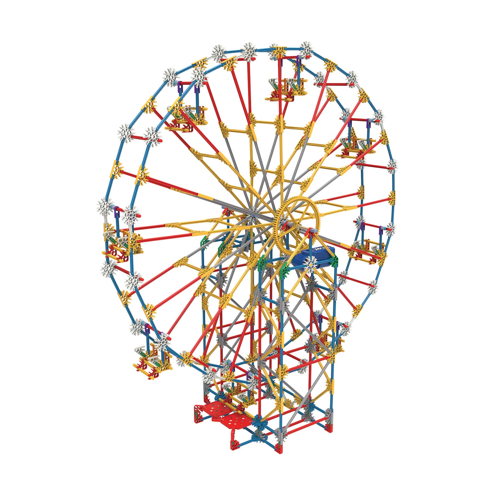 K'NEX Thrill Rides 3-in-1 Classic Amusement Park Building Set