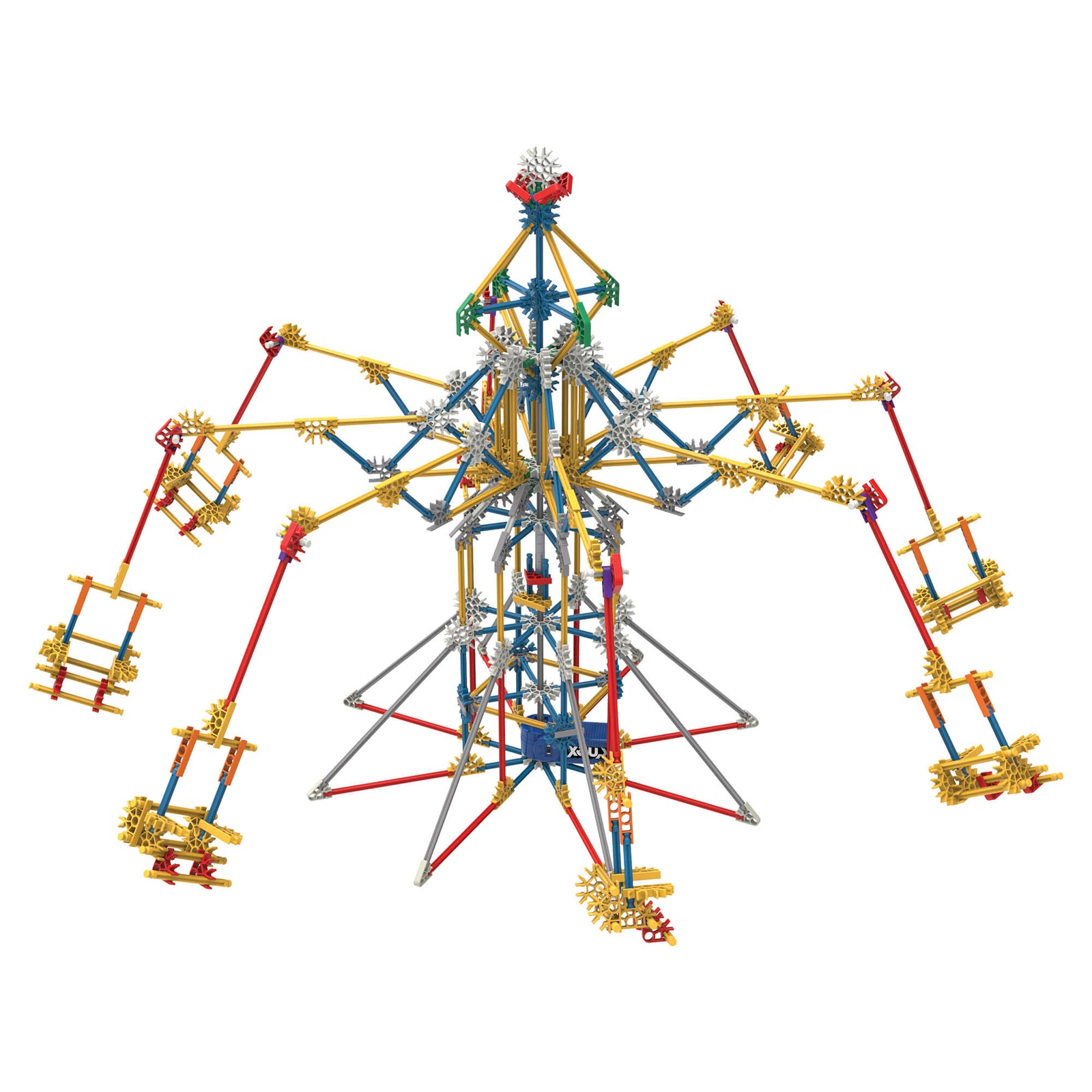 K'NEX Thrill Rides 3-in-1 Classic Amusement Park Building Set