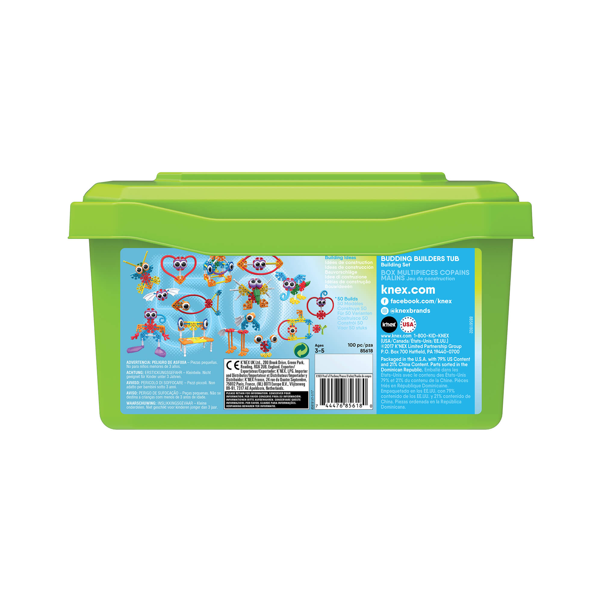 Knex budding builders tub online