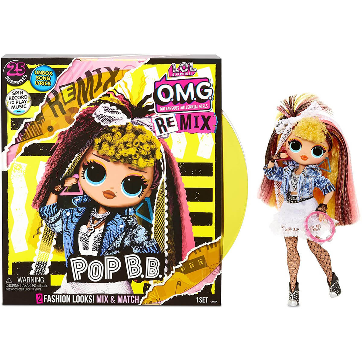 L.O.L. Surprise! O.M.G. Remix Pop B.B. Fashion Doll