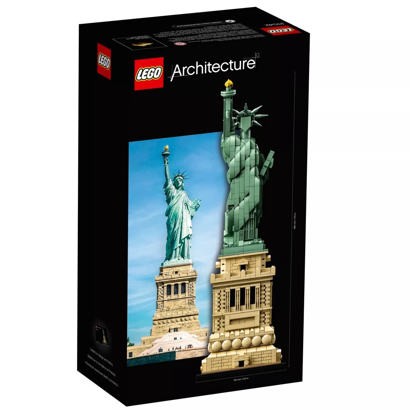 LEGO Architecture Statue of Liberty 1685 Piece Building Set (21042)