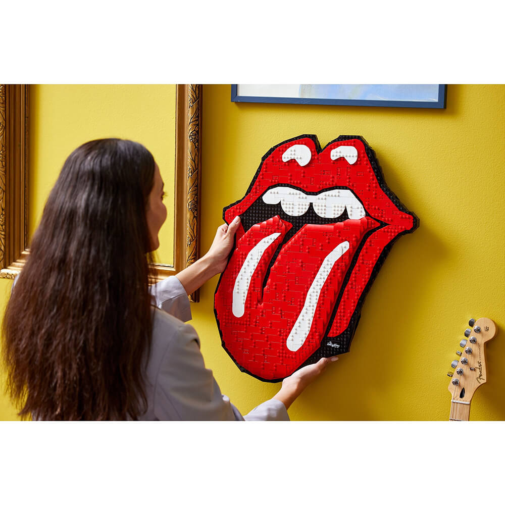 LEGO ART The Rolling Stones Logo, Set Per Adulti Da Costruire In  Mattoncini, Decorazione Da Parete Fai Da Te Per La Casa, Hobby Creativi,  31206 -  - Offerte E Coupon: #BESLY!