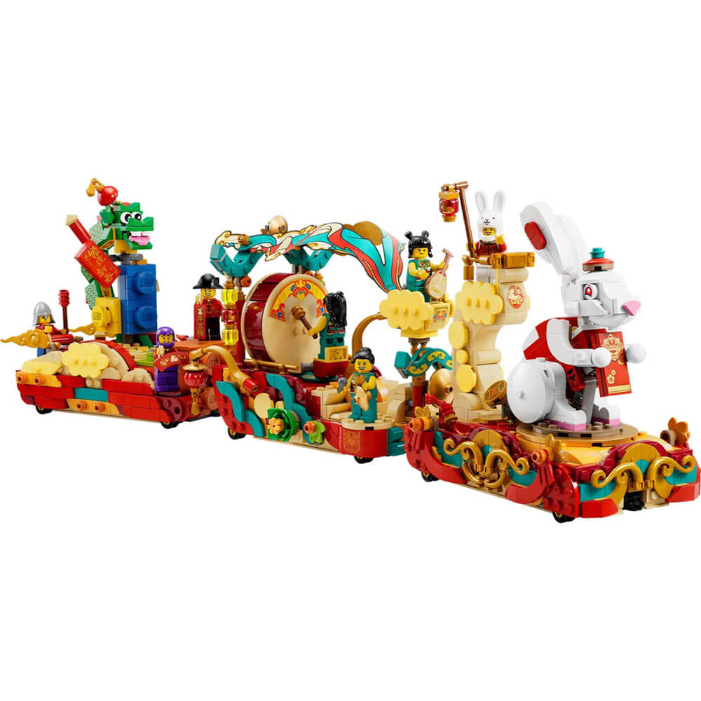  LEGO Lunar New Year Parade 80111 - Juego de juguetes de  construcción para niños, niños y niñas a partir de 8 años (1,653 piezas) :  Juguetes y Juegos