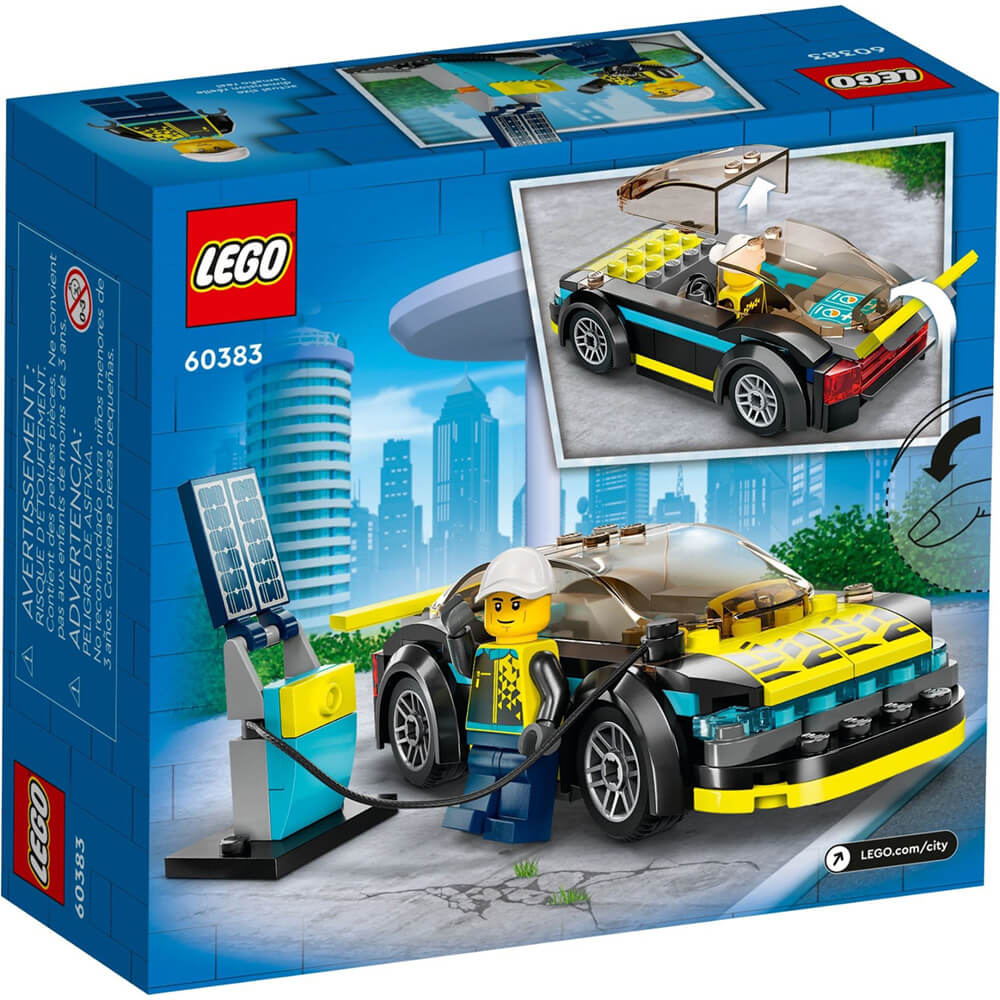 Set bloques Lego Auto deportivo eléctrico con 95 piezas