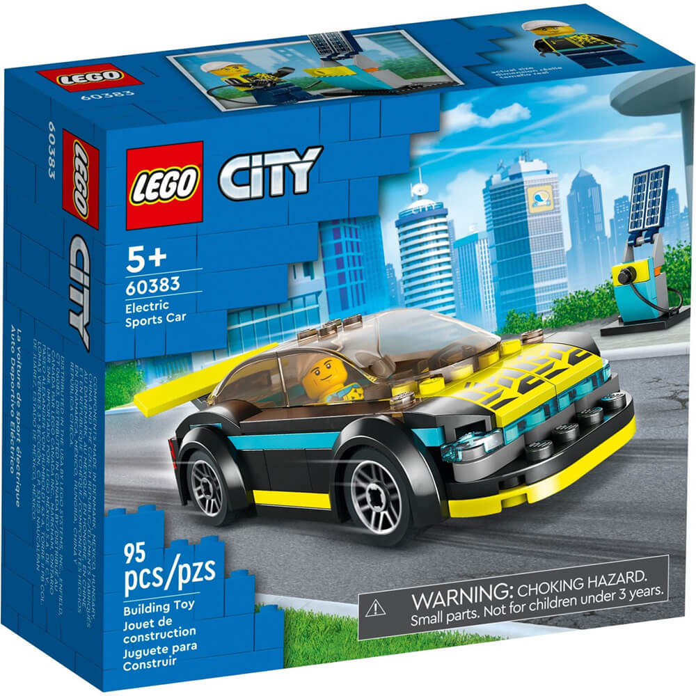 LEGO® City Electric Sports Car 95 Piece Building Kit (60383)