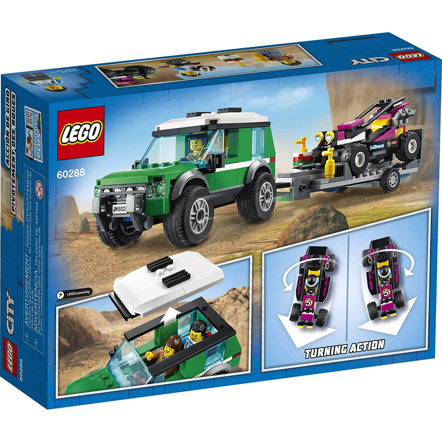 LEGO City Great Vehicles Tractor 148 Piece Building Set