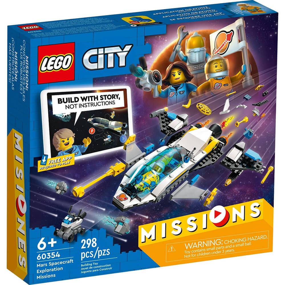 LEGO® City Mars Spacecraft Exploration Missions 60354 Building Kit (298 Pieces)