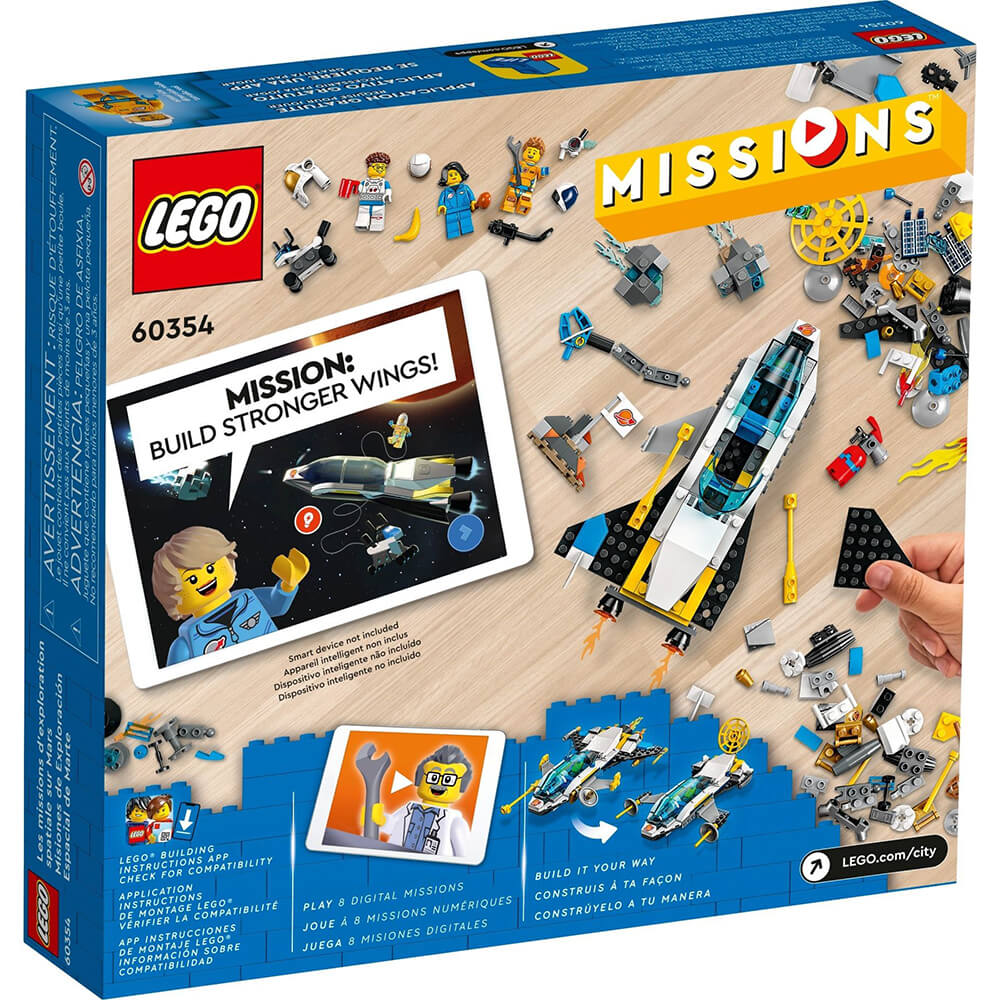 LEGO® City Mars Spacecraft Exploration Missions 60354 Building Kit (298 Pieces)