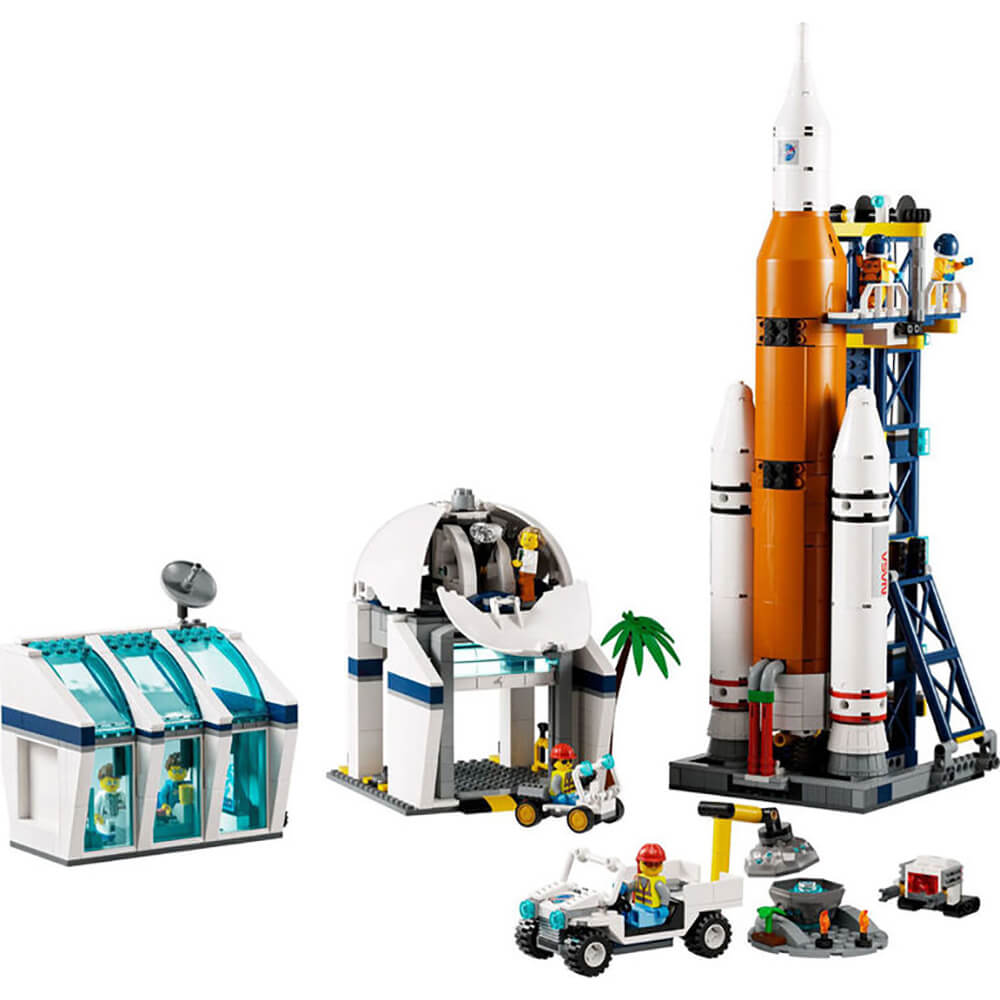 Space Base and Rocket Launchpad 60434 | City | Buy online at the Official  LEGO® Shop US