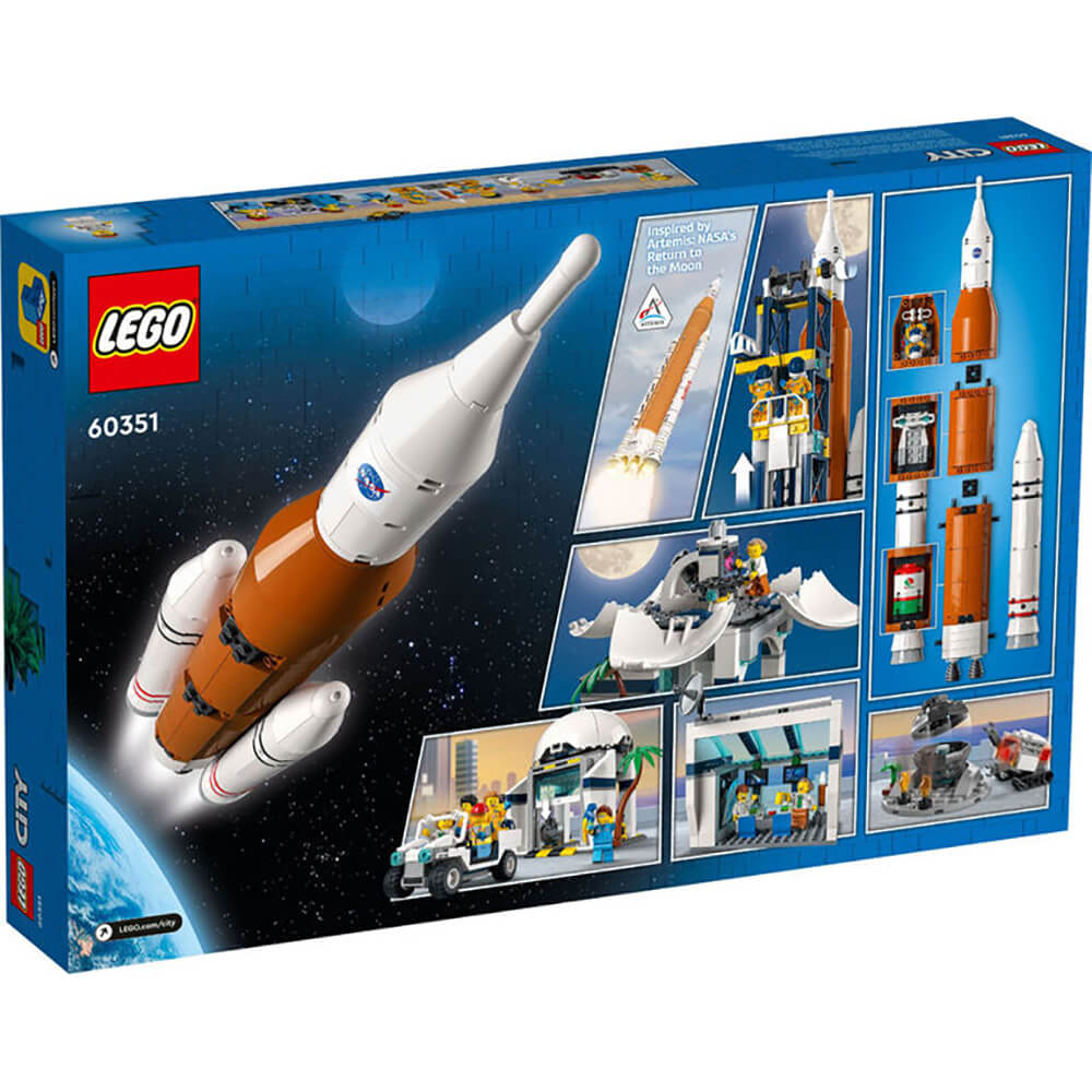 LEGO City Space Rocket Launch Center 1010 Pc Building Set 60351 Maziply Toys