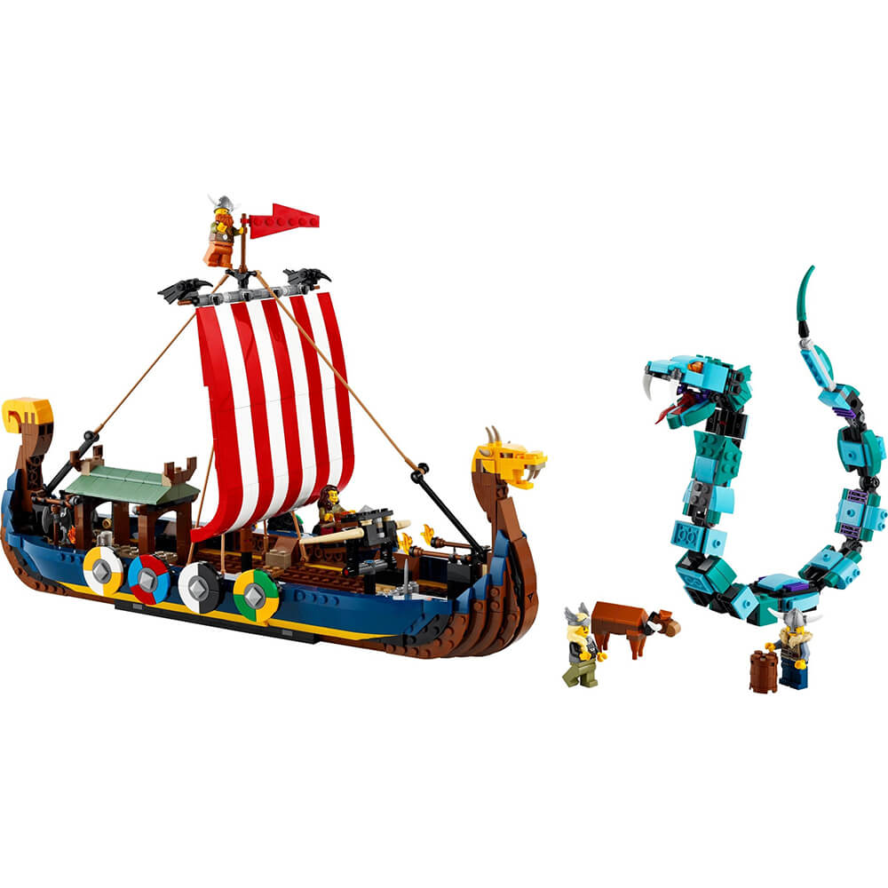 LEGO Creator 3in1 Viking Ship and the Midgard Serpent 31132