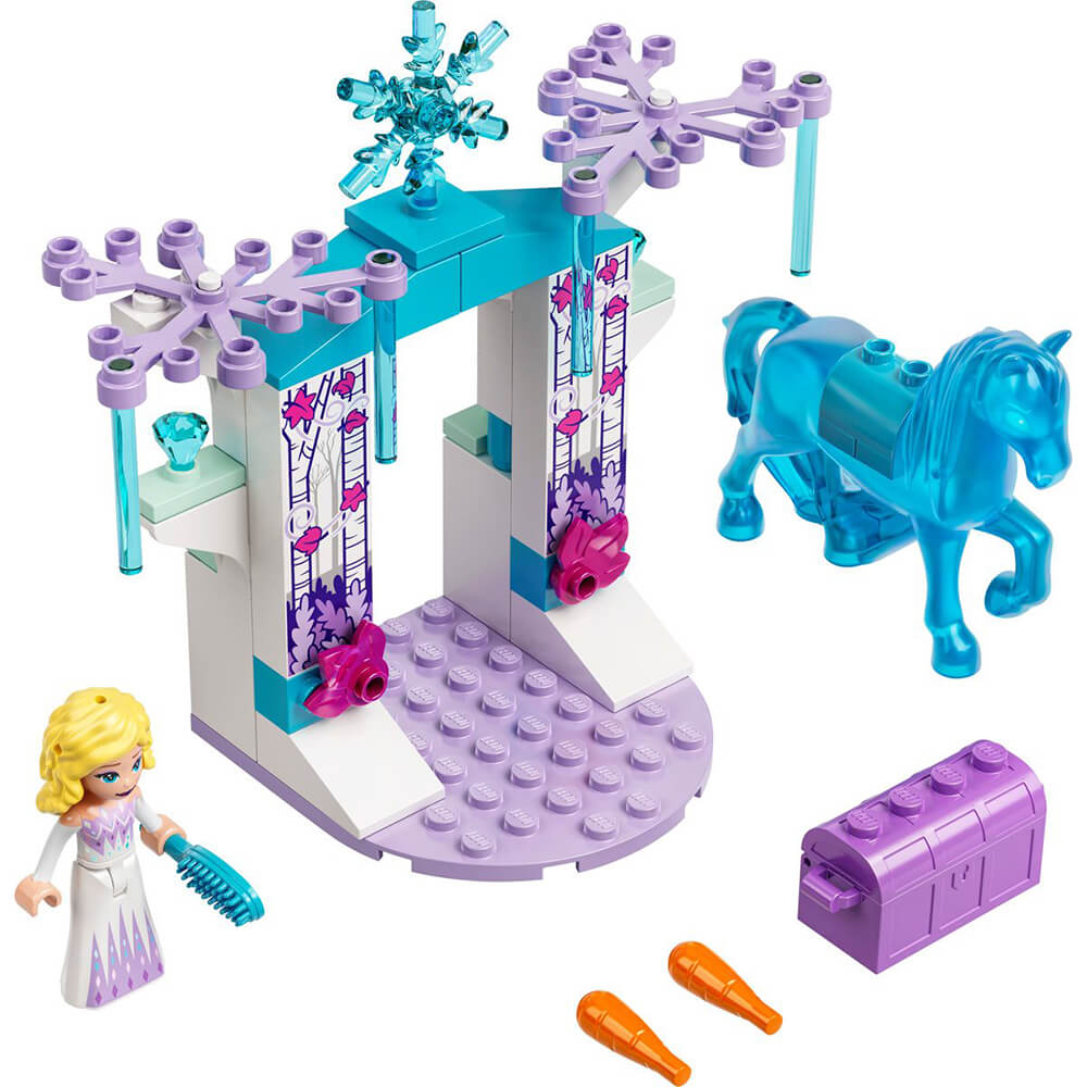 LEGO Disney Princess Elsa and the Nokk’s Ice Stable 53 Piece Building Set (43209)