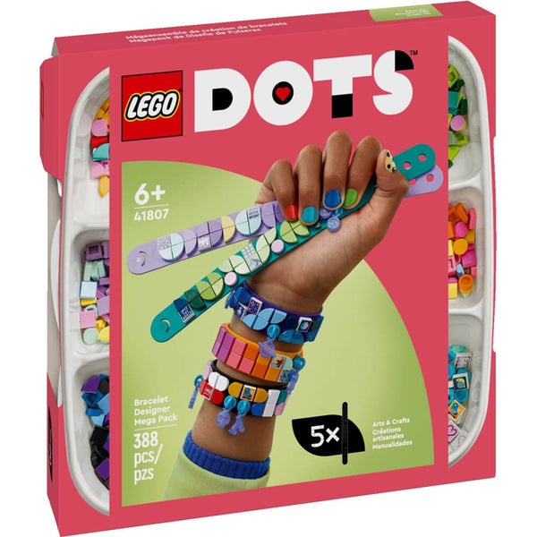 LEGO DOTS Bracelet Designer Mega Pack 388 Piece Set 41807