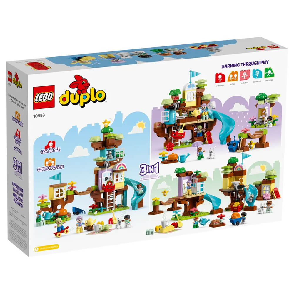 LEGO® DUPLO® Town 3-in-1 Tree House 126 Piece Building Set (10993)