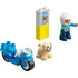 LEGO DUPLO Town Police Motorcycle 5 Piece Building Set (10967)