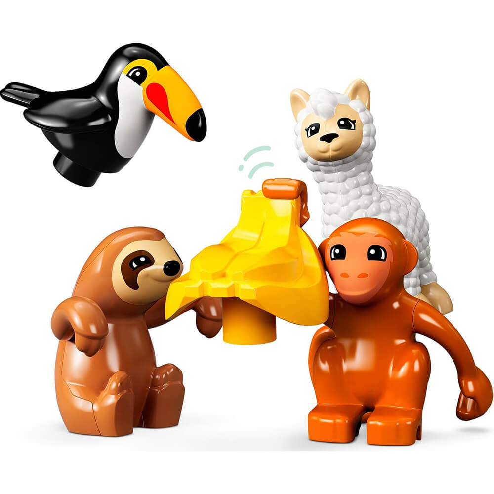 LEGO® DUPLO® Wild Animals of South America 10973 Building Toy (71 Pieces)