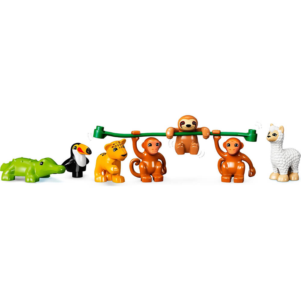 LEGO® DUPLO® Wild Animals of South America 10973 Building Toy (71 Pieces)