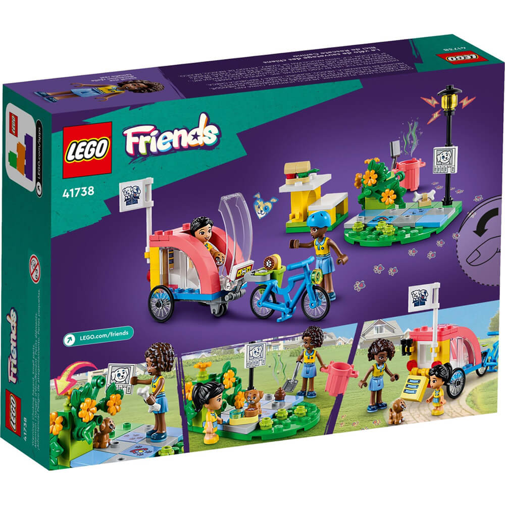 LEGO® Friends Dog Rescue Bike 125 Piece Building Kit (41738)