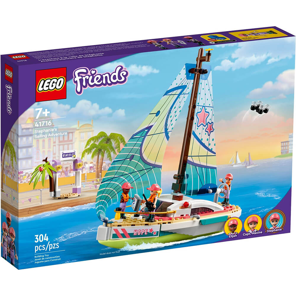 LEGO® Friends Stephanie’s Sailing Adventure 41716 Building Kit (309 Pieces)