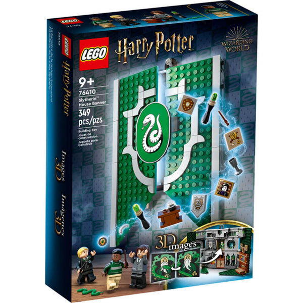 Harry Potter - Set bannière & drapeau Slytherin - Figurine-Discount