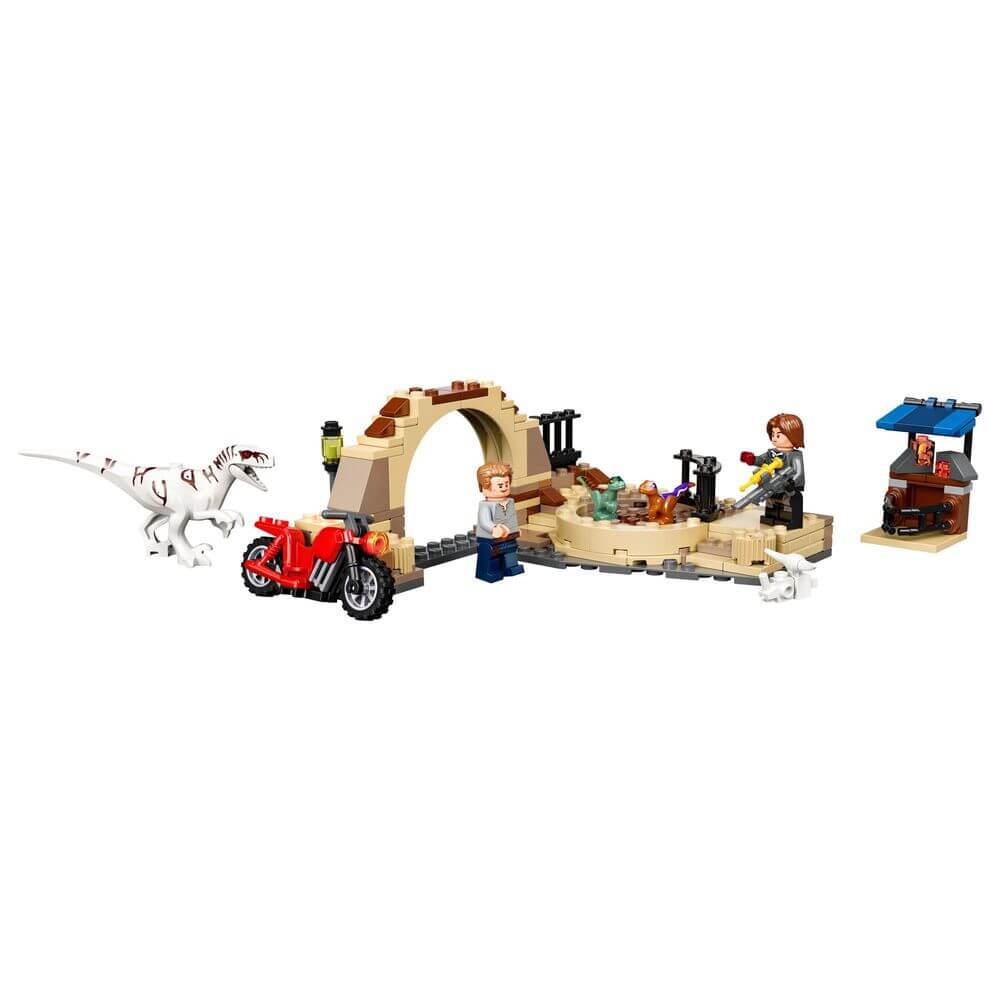 LEGO® Jurassic World Atrociraptor Dinosaur: Bike Chase 76945 Building Kit (167 Pcs)