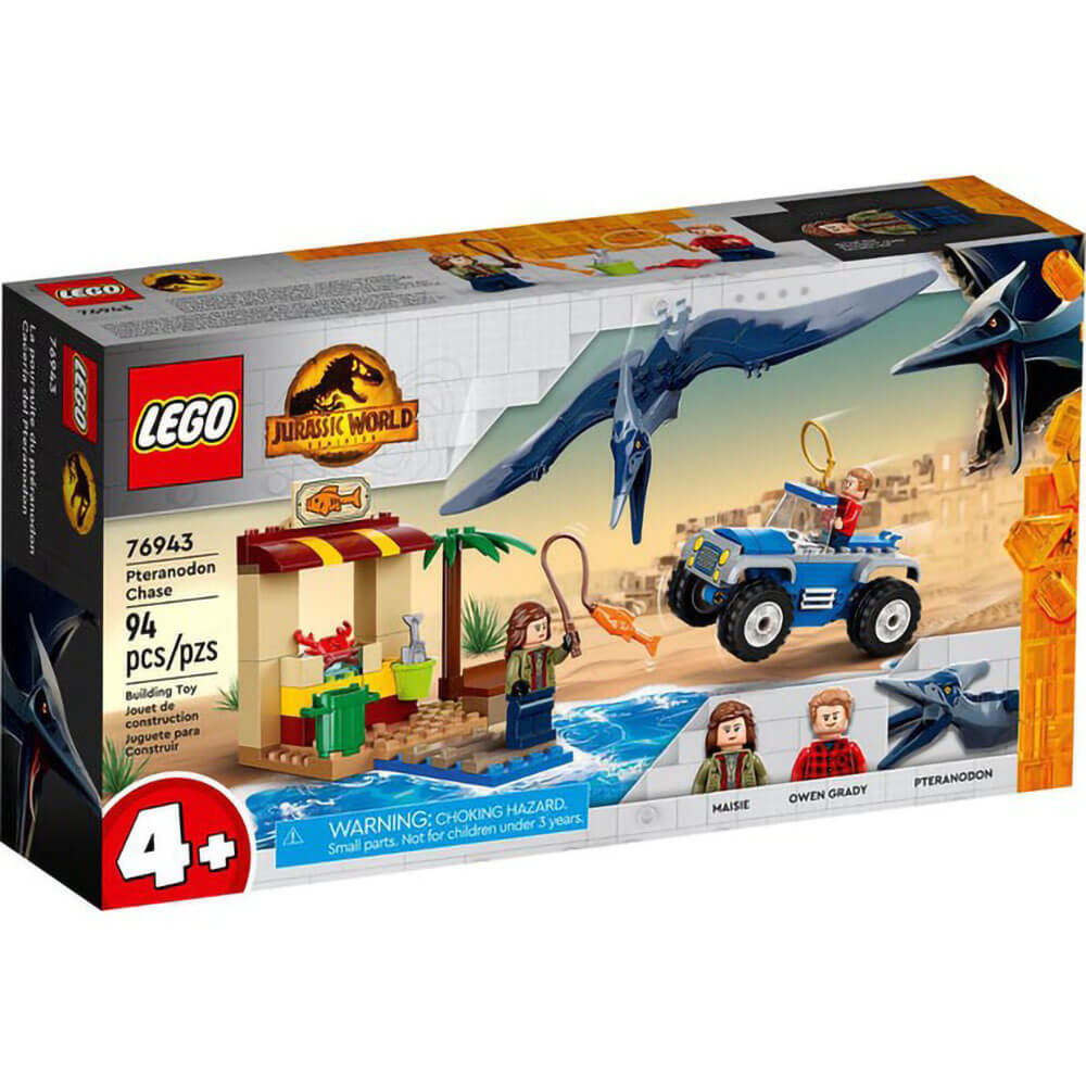 LEGO® Jurassic World Pteranodon Chase 76943 Building Kit (91 Pieces)