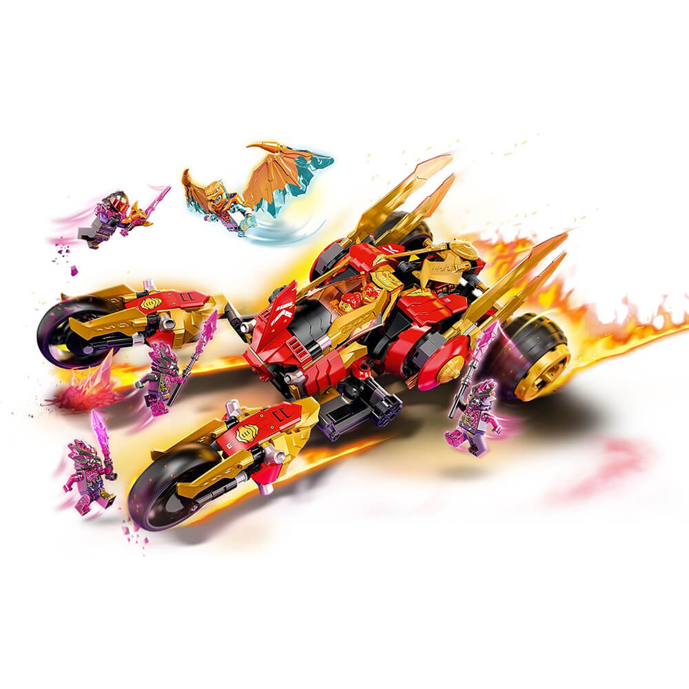 NINJAGO Kai's Golden deals Dragon Raider 71773 Building Kit