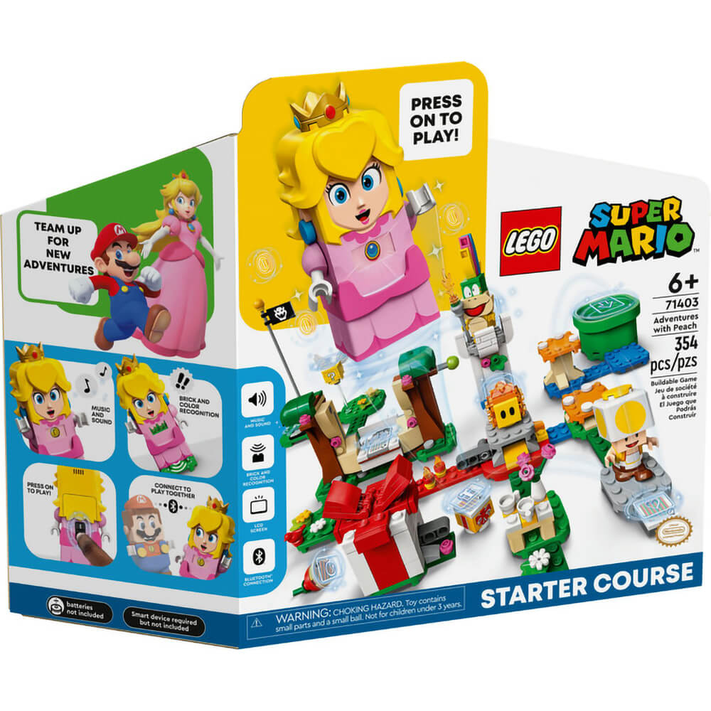 LEGO® Super Mario™ Adventures with Peach Starter Course 71403 Building Kit (354 Pcs)