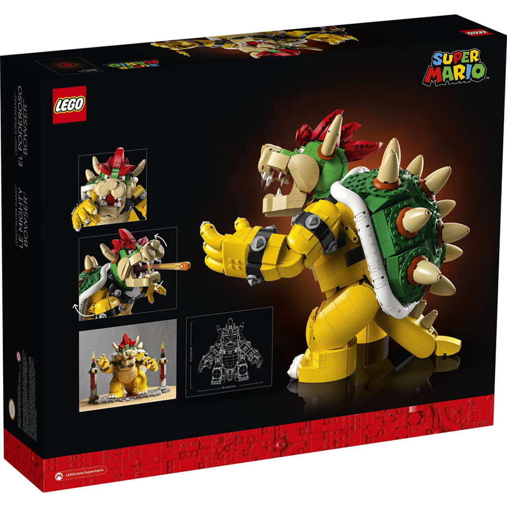 LEGO® Super Mario™ The Mighty Bowser™ 2,807 Piece Building Kit (71411)