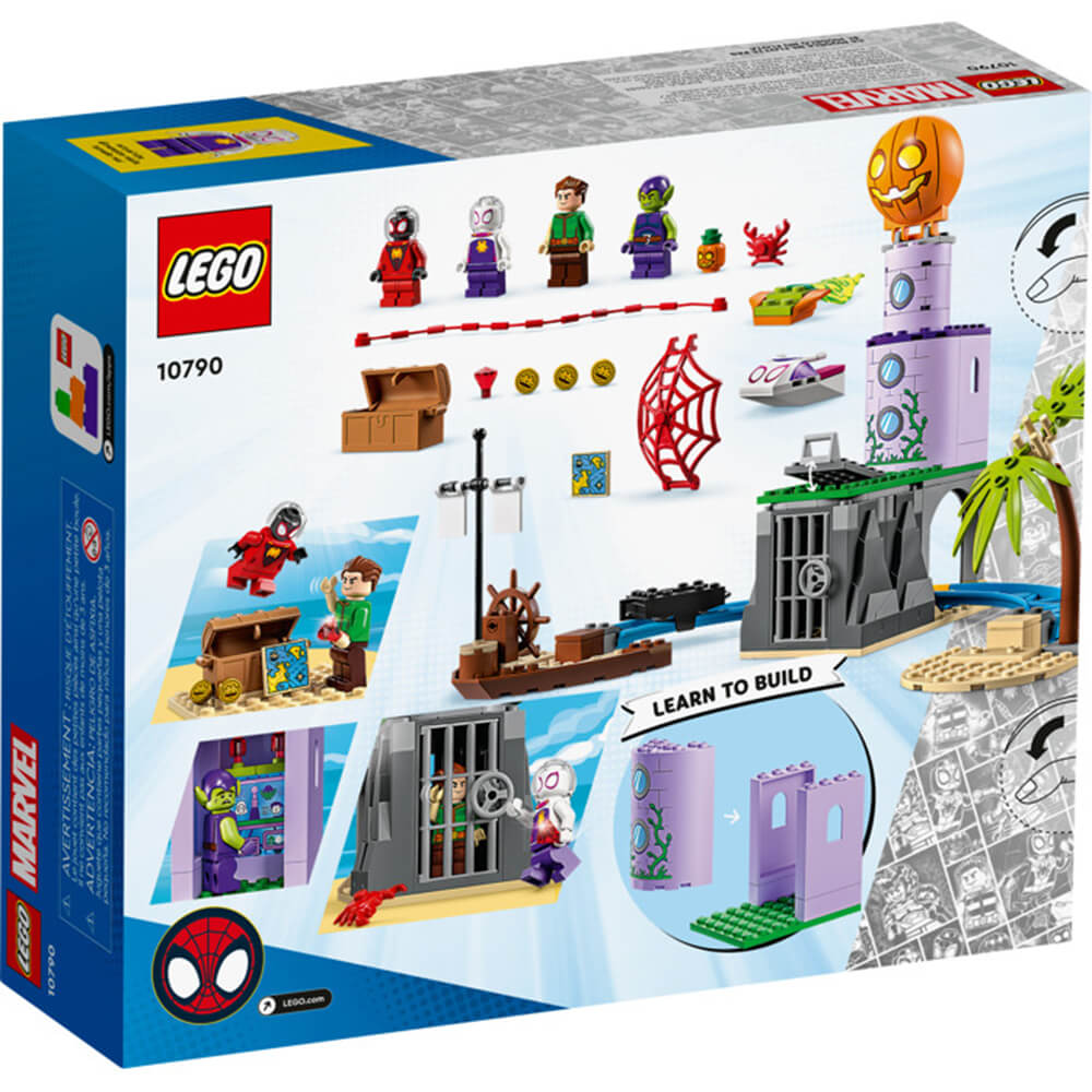 LEGO® Team Spidey at Green Goblin's Lighthouse 149 Piece Building Set